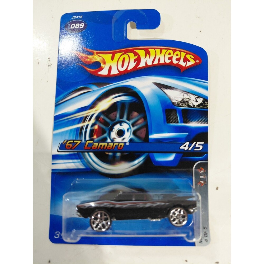 NIP Hot Wheels Motown Metal 1:64 Die Cast 1967 Chevrolet Camaro Muscle Car